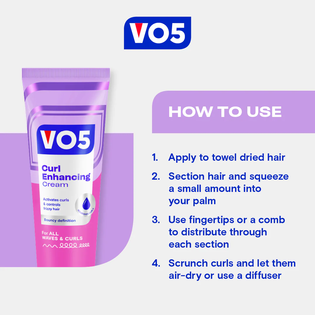 VO5 Curl Enhancing Cream 125ml - Image 5