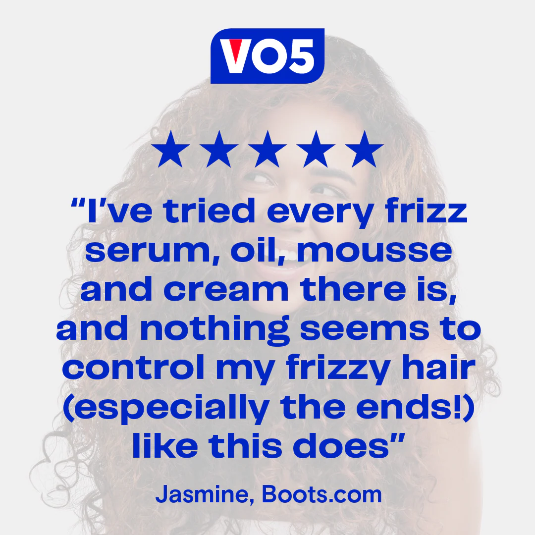 VO5 Frizz Free Air-Dry Cream 125ml - Image 3