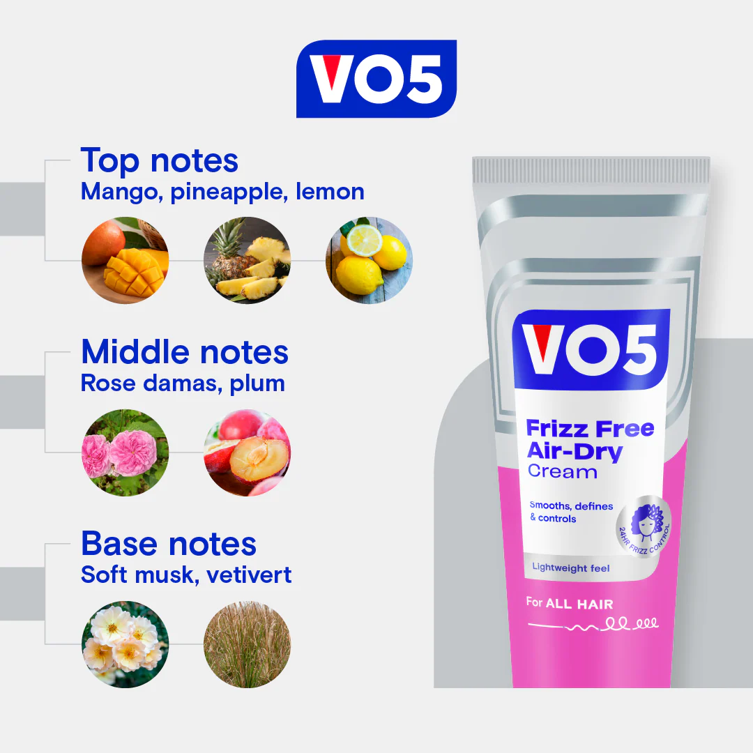 VO5 Frizz Free Air-Dry Cream 125ml - Image 7