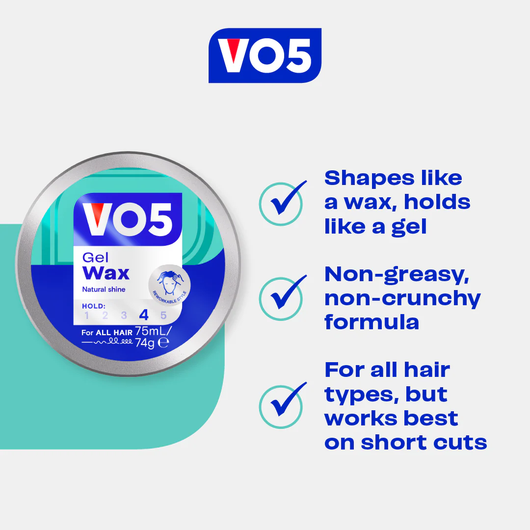 VO5 Gel Wax 75ml - Image 4