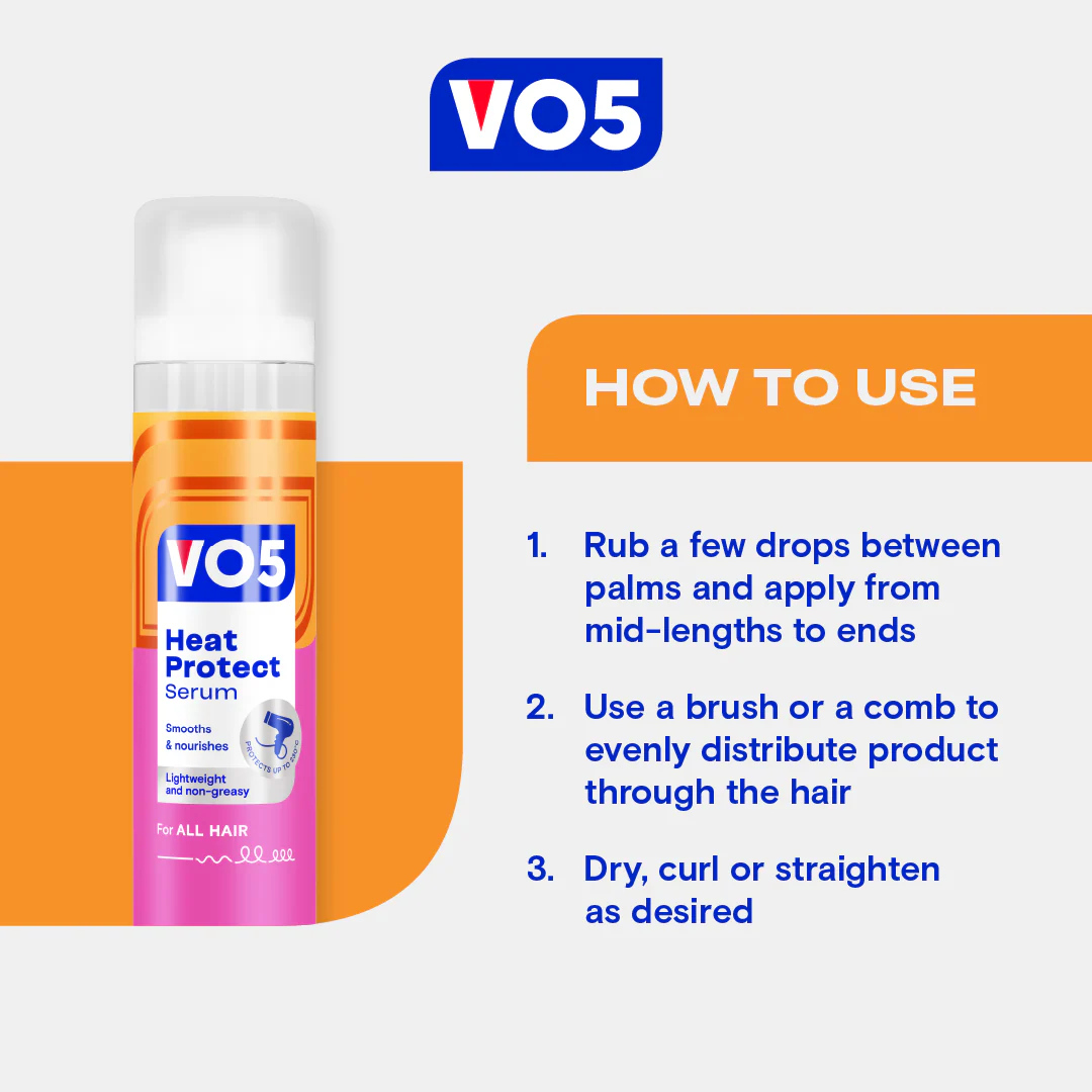 VO5 Heat Protect Serum 50ml - Image 5
