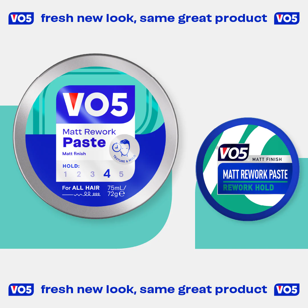 VO5 Matt Rework Paste 75ml - Image 6