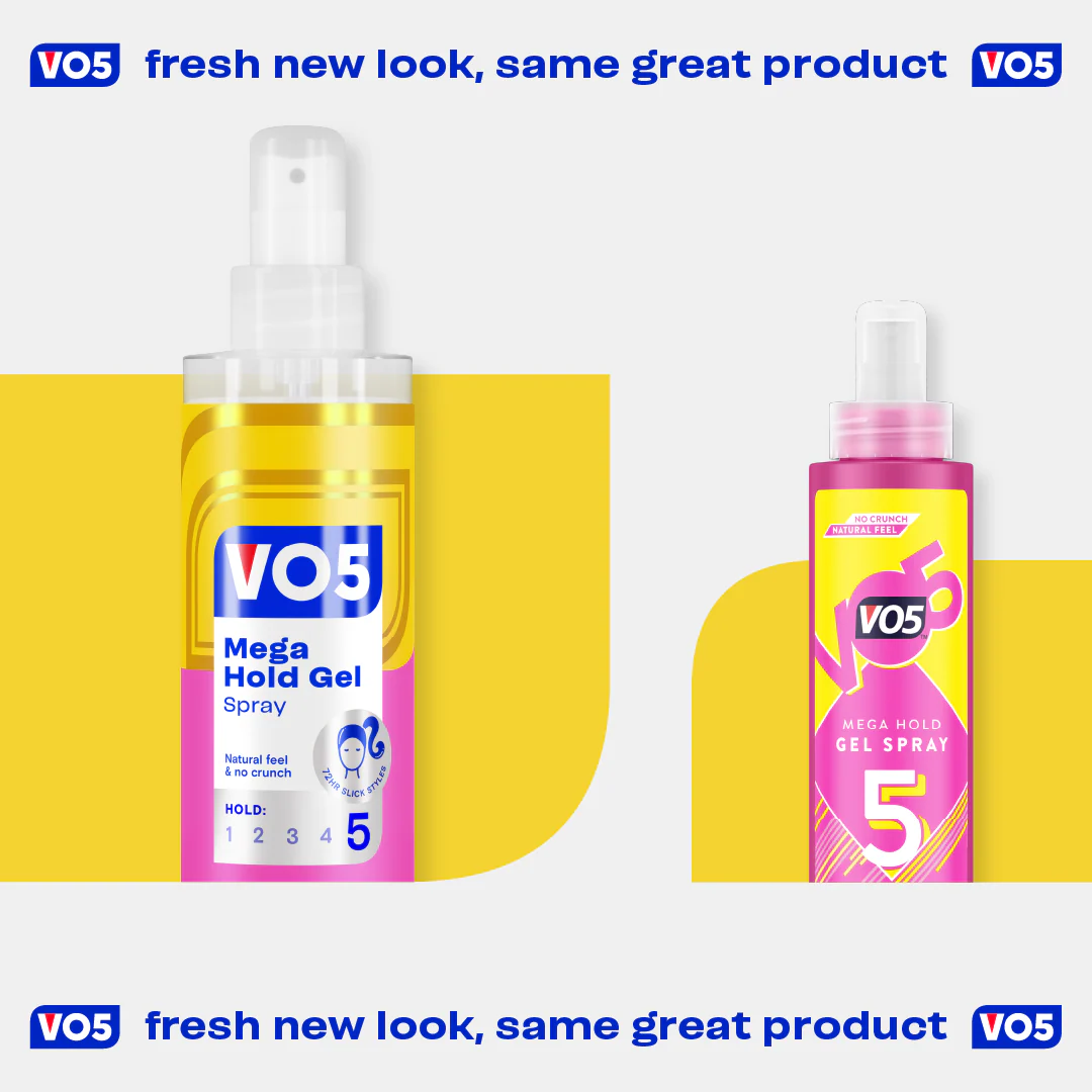 VO5 Mega Hold Gel Spray 200ml - Image 6