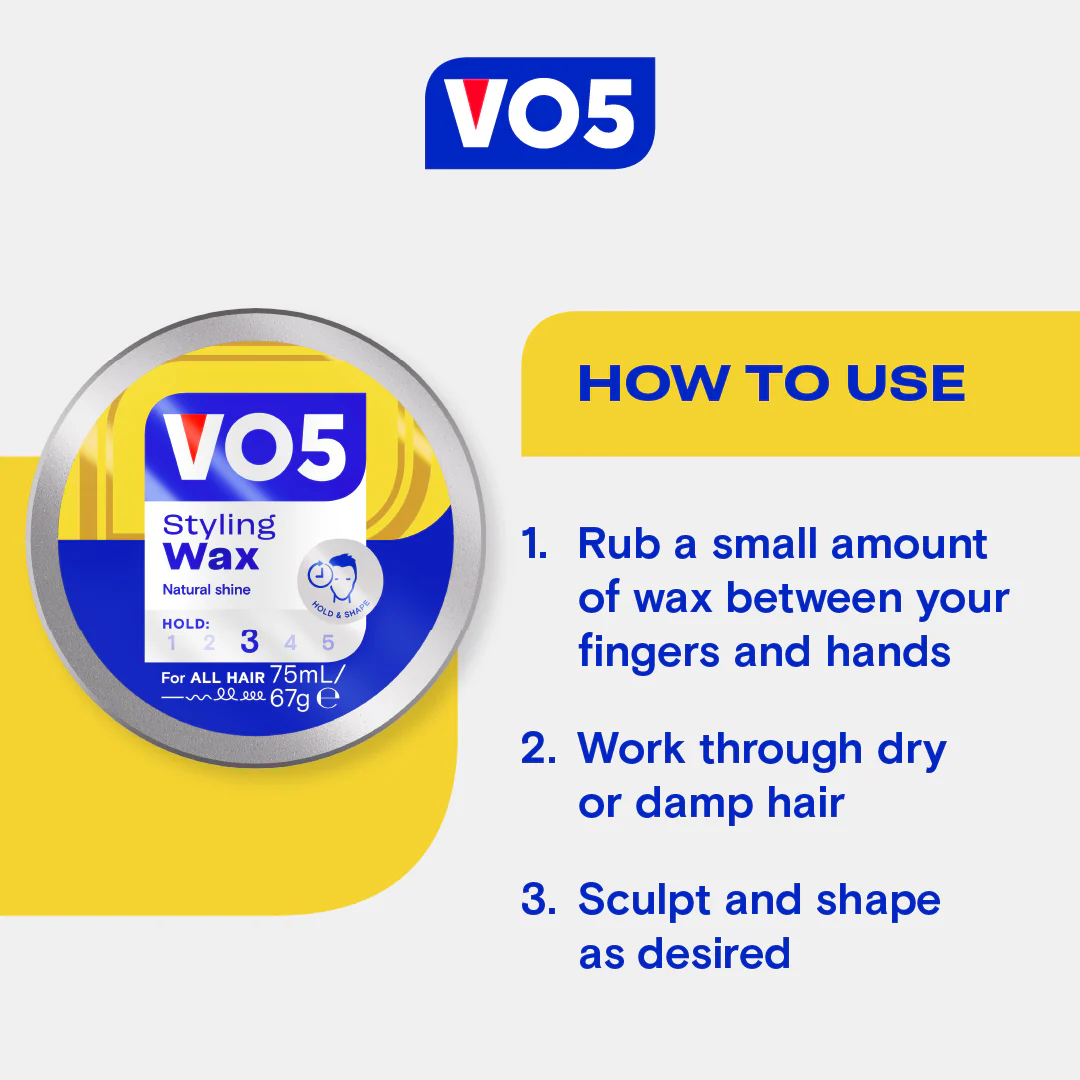 VO5 Styling Wax 75ml - Image 4