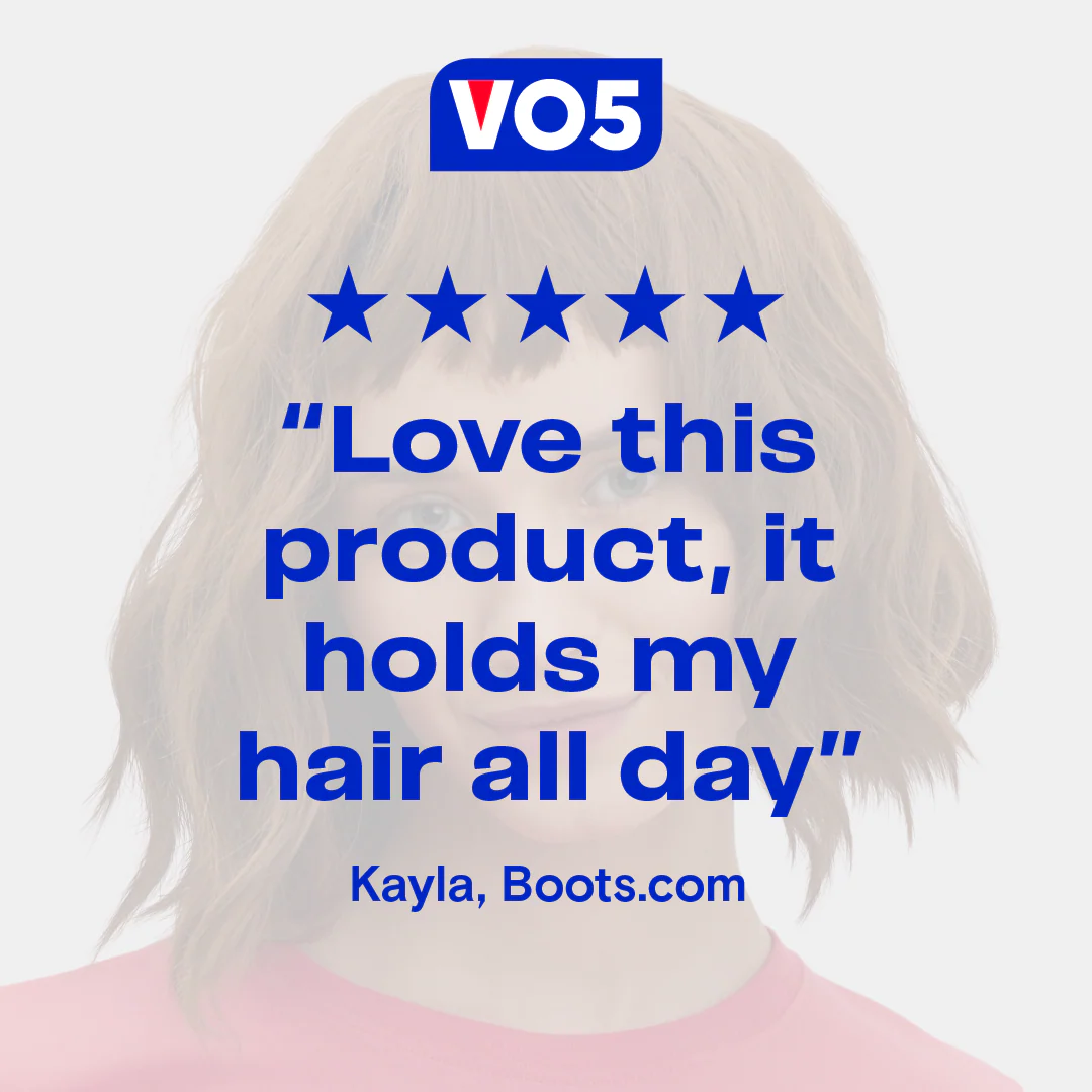 VO5 Ultimate Hold Hairspray 400ml - Image 3